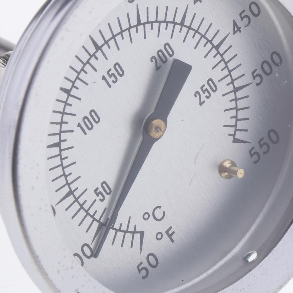 Oven Thermometer Analog - Termómetro analógico para horno, de acero