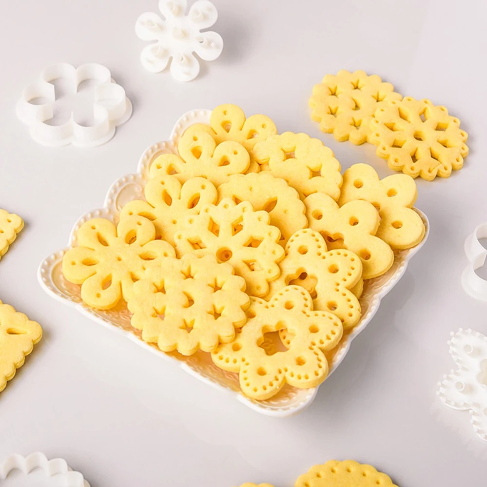 Baking Kitchen Diy - Molde de galletas con patrón geométrico