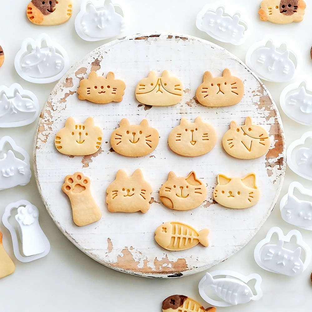 Baking Kitchen Diy - Cortadores de galletas con diseño de