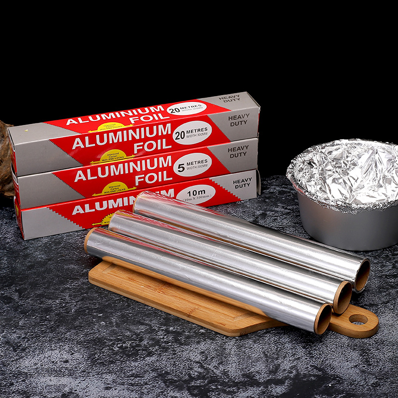 Kitchen Baking Tins - Rollo de papel de aluminio resistente,