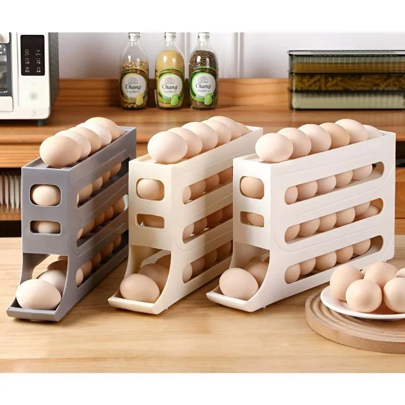Kitchen Baking Tins - Caja de almacenamiento de huevos para