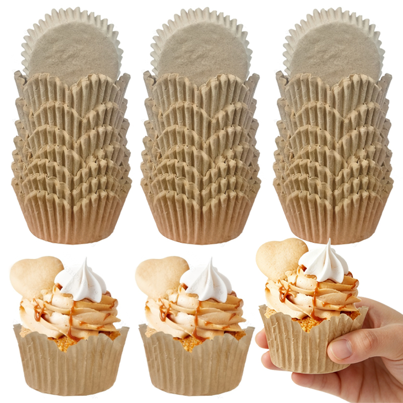 Kitchen Baking Paper - 150 unidades de moldes en forma