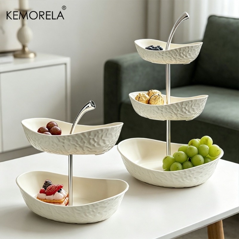 Kitchen Baking Rack - KEMORELA Cesta de plástico de 2/3