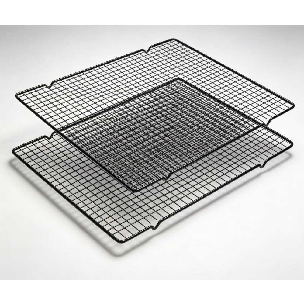 Kitchen Baking Rack - Juego de rejillas de refrigeración rectangulares