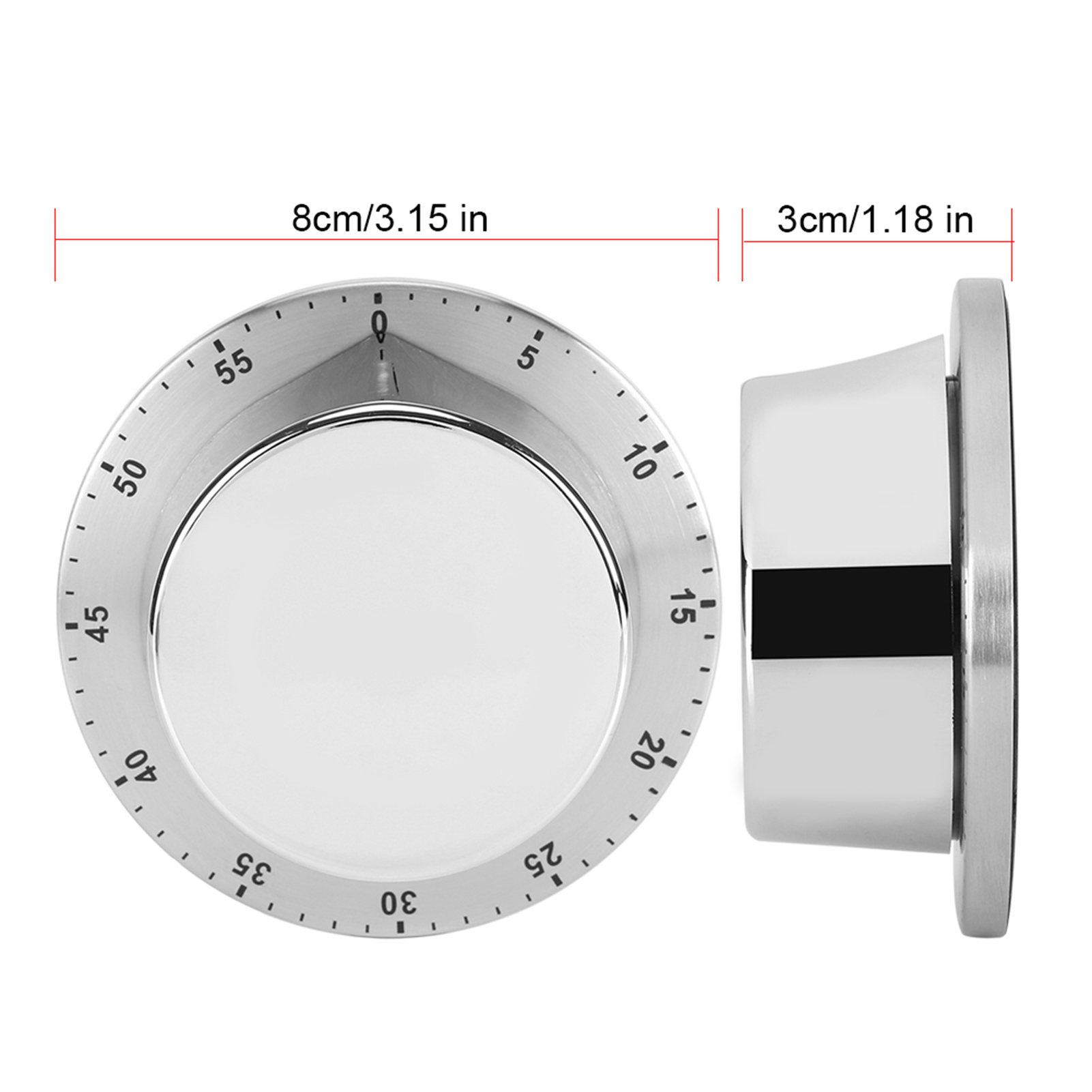 Temporizador de cocina mecánic - Baking Kitchen Hourly reseña y precio