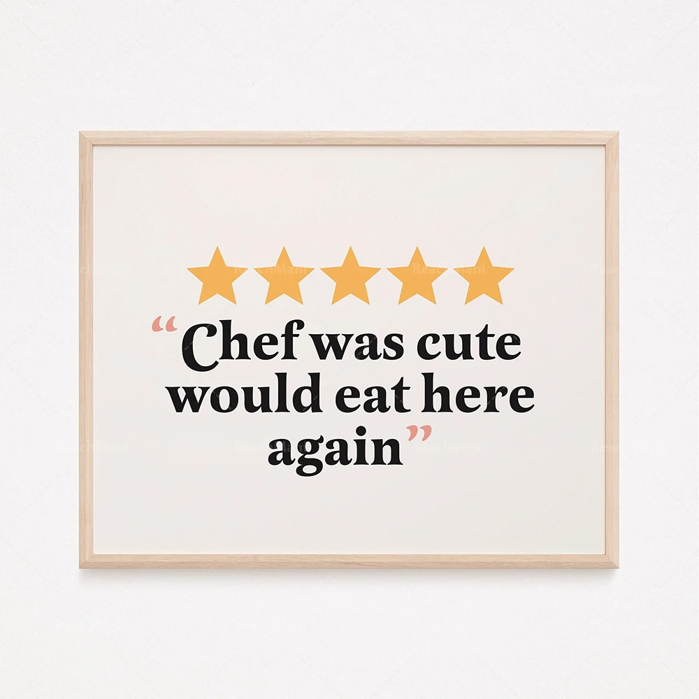 Pósteres con citas divertidas  - Kitchen Baking Wall Art reseña y precio