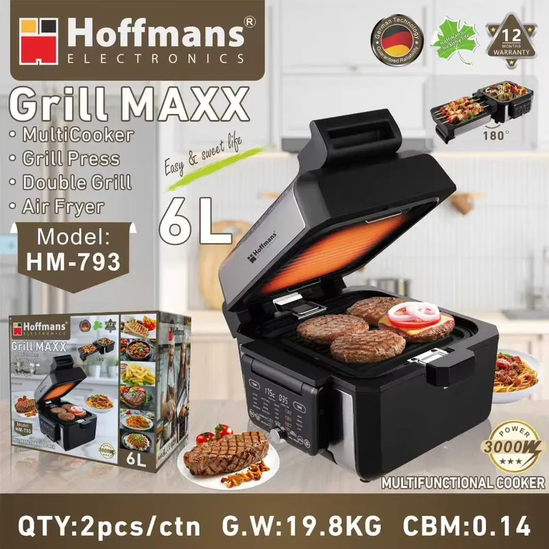 Freidora de Aire Digital Hoffm - Kitchen With Baking Area reseña y precio
