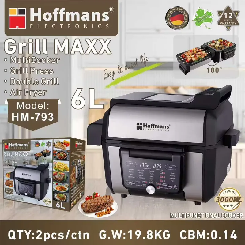 Freidora de Aire Digital Hoffm - Kitchen With Baking Area reseña y precio