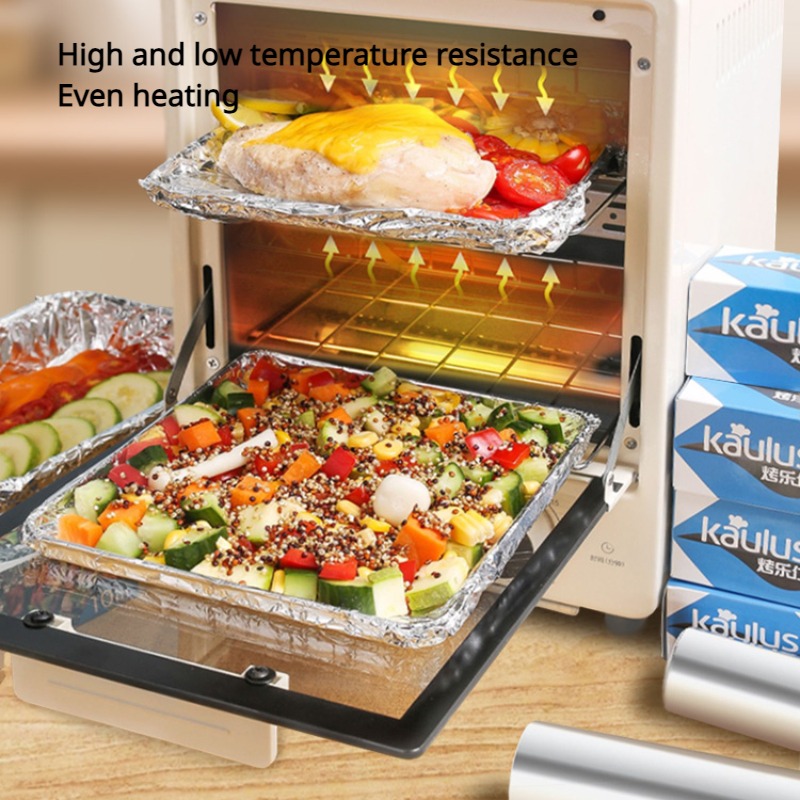 Zackoo-papel de aluminio para  - Kitchen Baking Tins reseña y precio