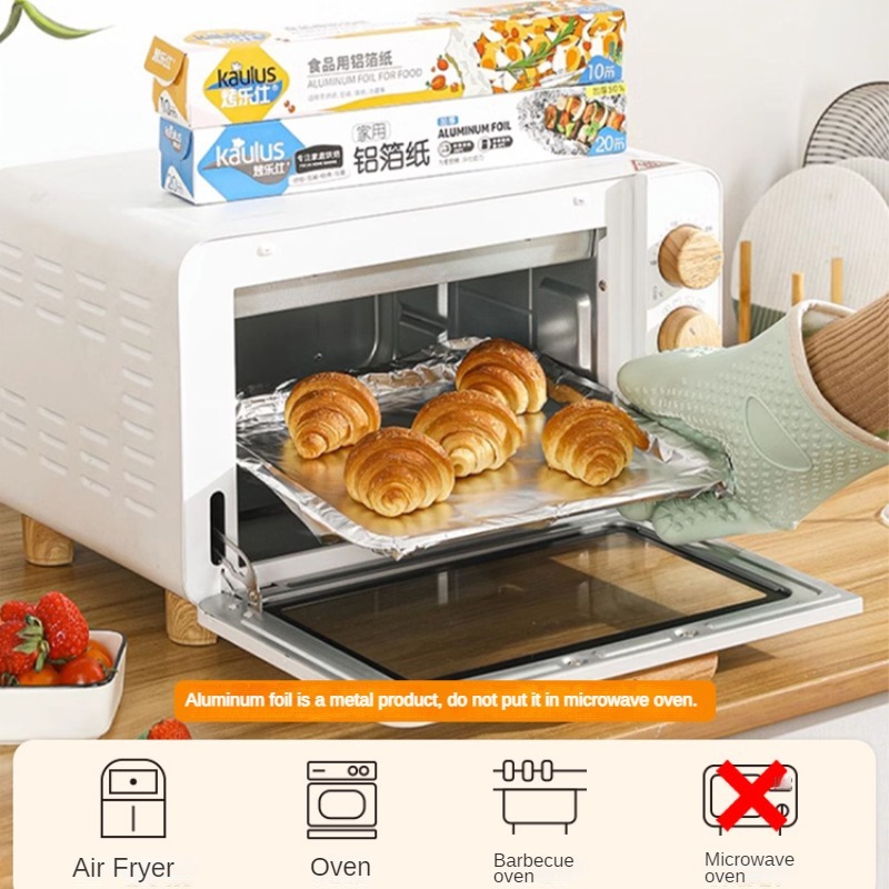 Zackoo-papel de aluminio para  - Kitchen Baking Tins reseña y precio
