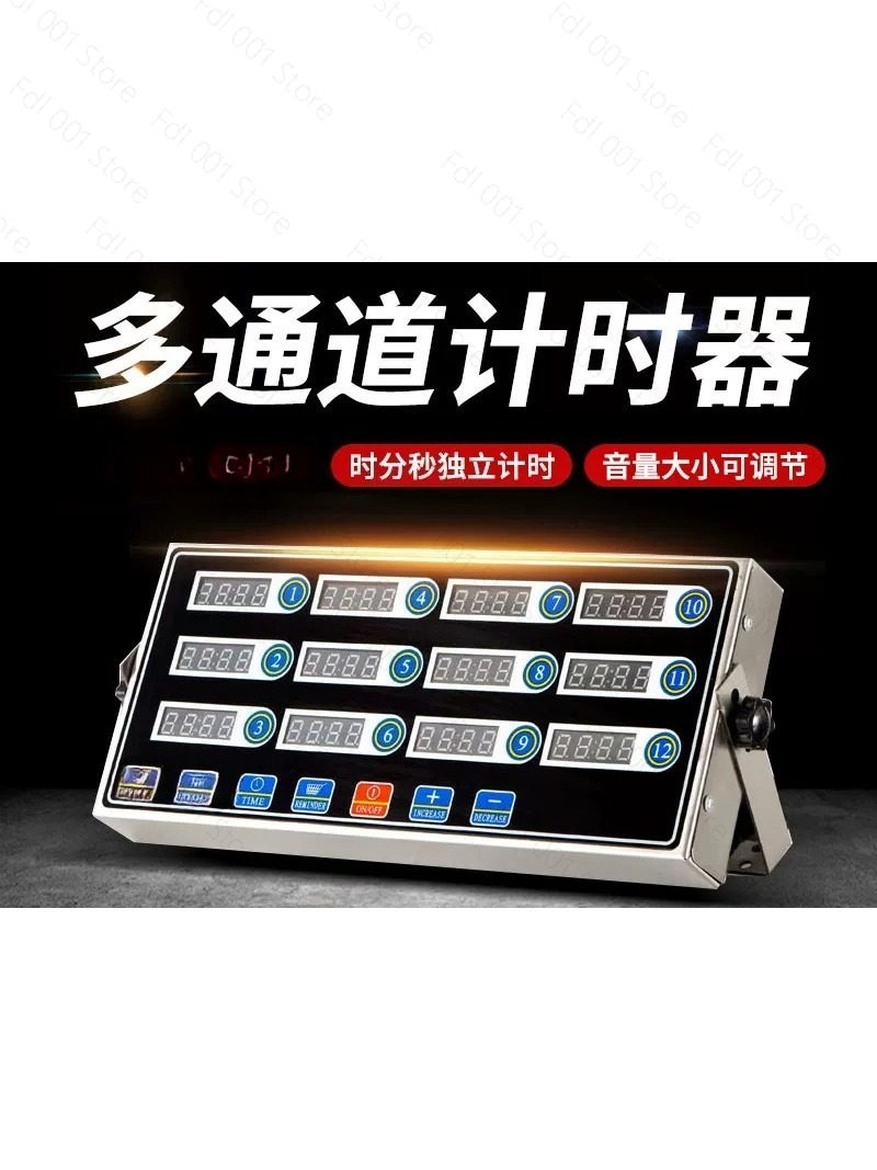 Temporizador Comercial de 12 C - Kitchen With Baking Area reseña y precio