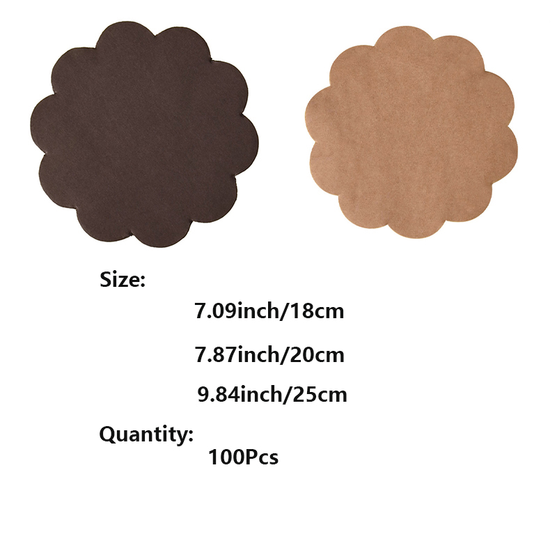 100 Uds. Placa de papel desech - Kitchen Baking Paper reseña y precio
