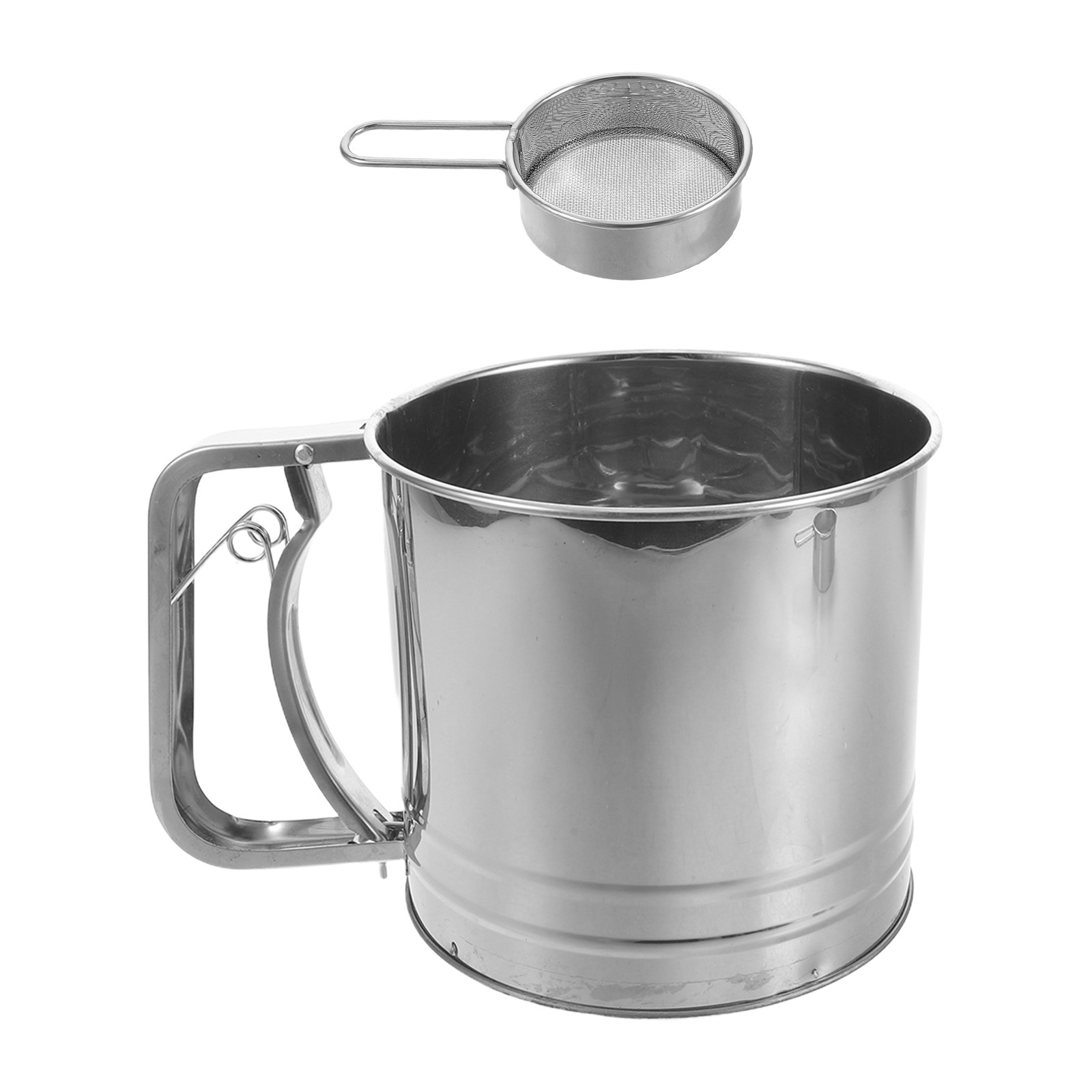 2 unidades de tamiz de acero i - Baking Powder Kitchen reseña y precio