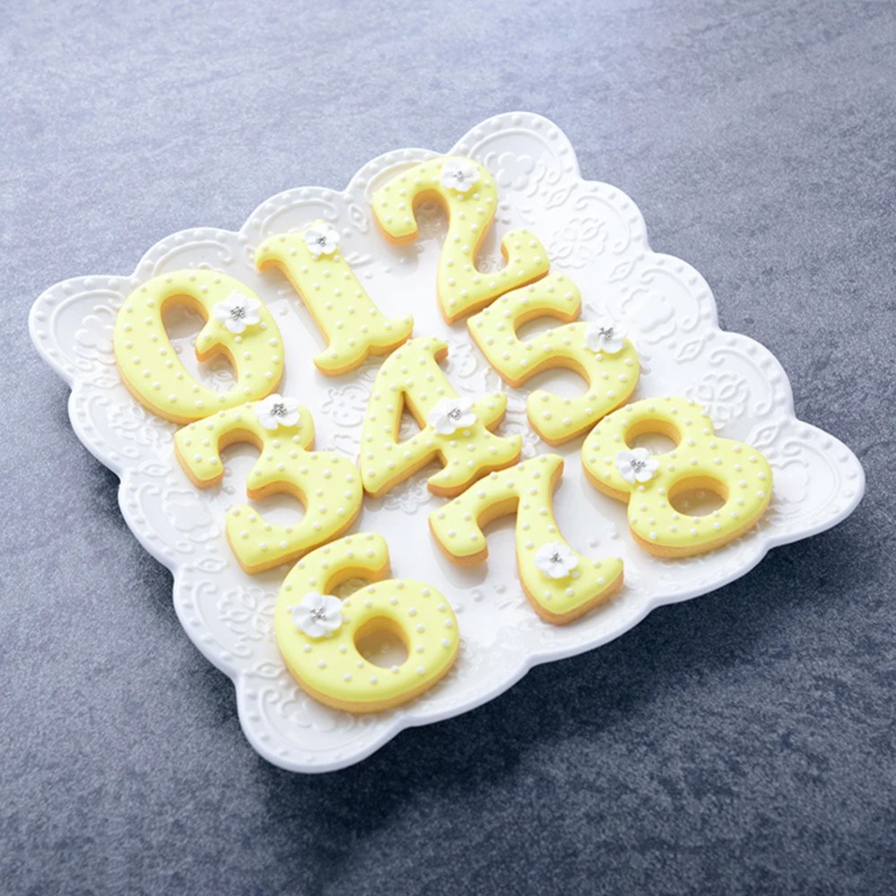 Cortadores de galletas con núm - Baking Kitchen Diy reseña y precio