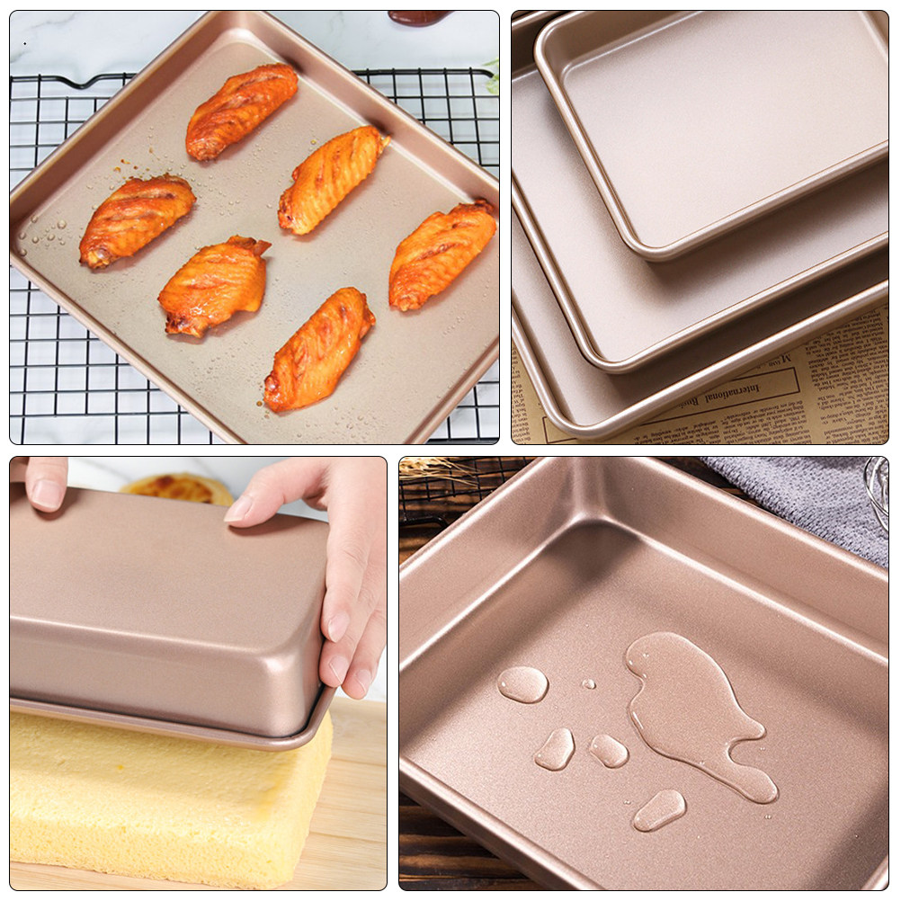 Molde cuadrado antiadherente p - Kitchen Baking Pan reseña y precio