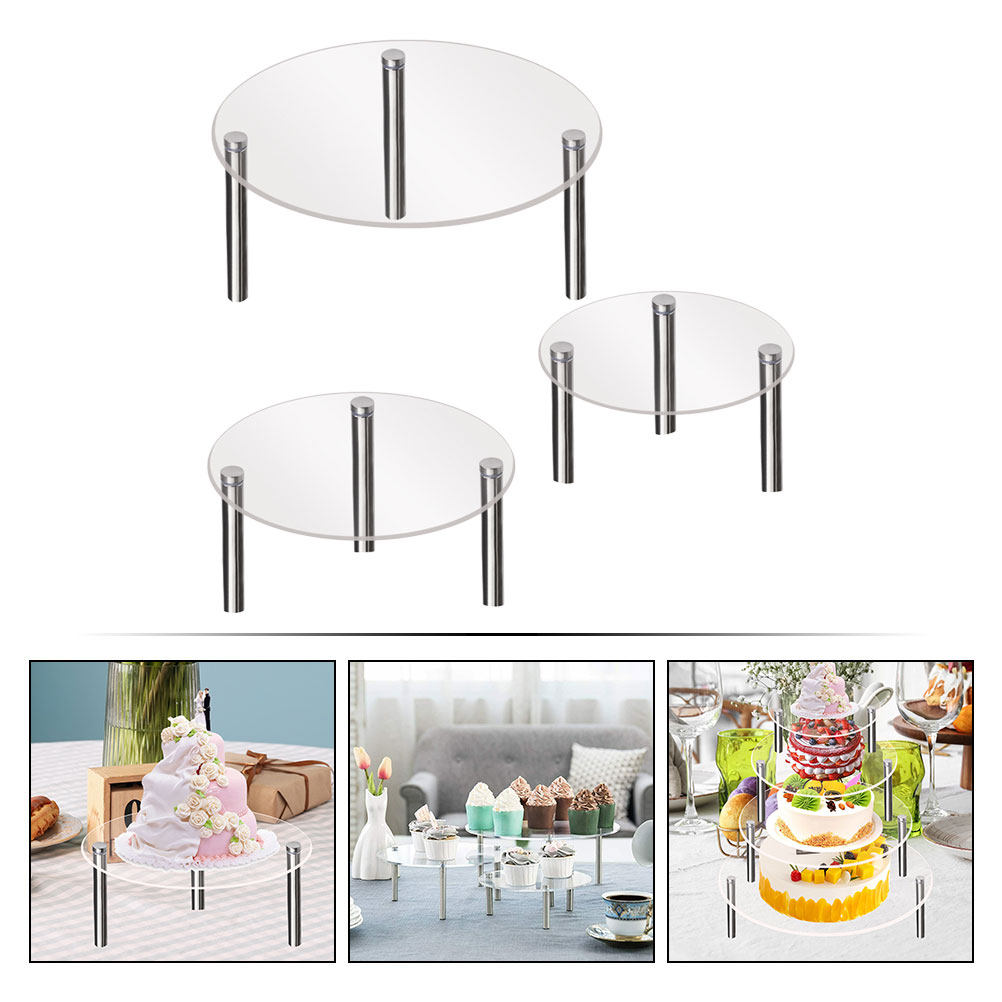 3 piezas de soporte transparen - Kitchen Baking Rack reseña y precio