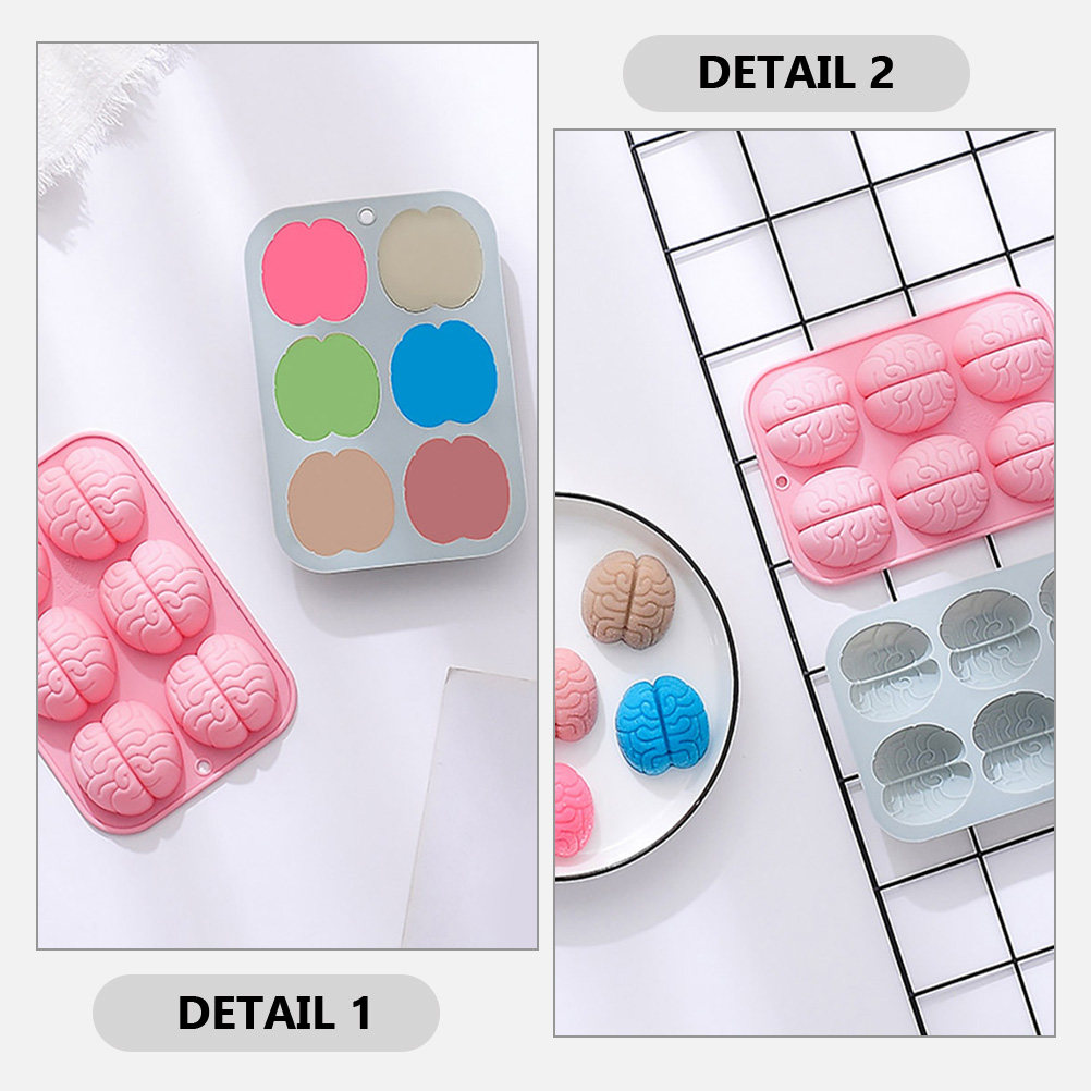 2 moldes de silicona con forma - Kitchen Baking Cake reseña y precio