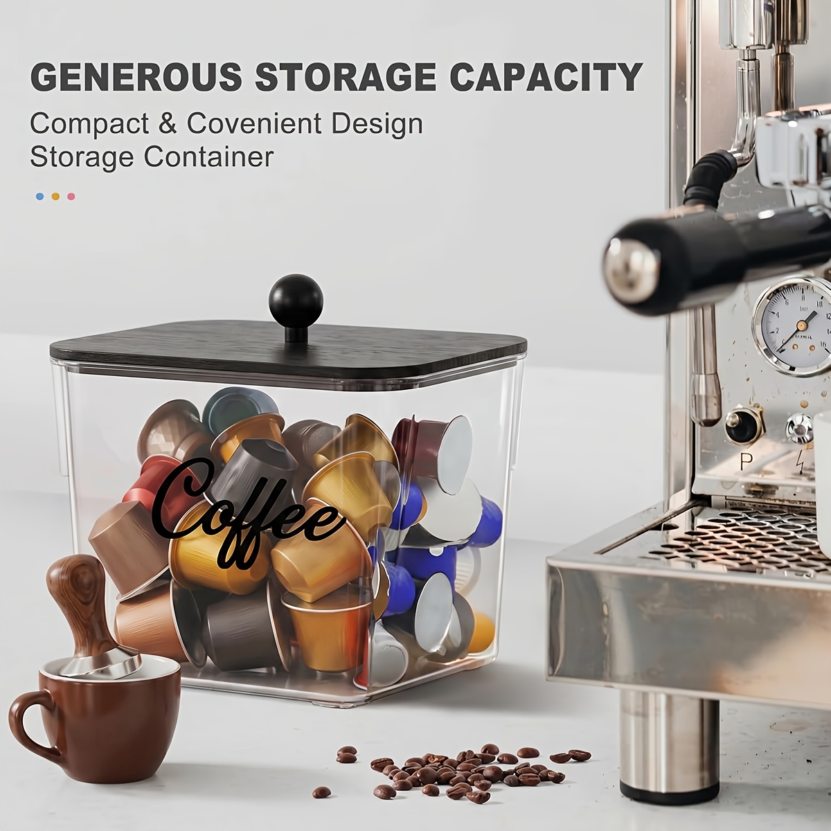 Organizador de Cápsulas de Caf - Kitchen Baking Tins reseña y precio