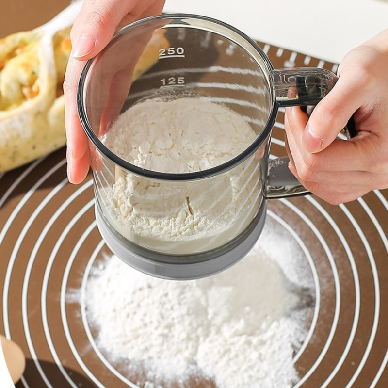 Tamiz de harina para la cocina - Baking Powder Kitchen reseña y precio
