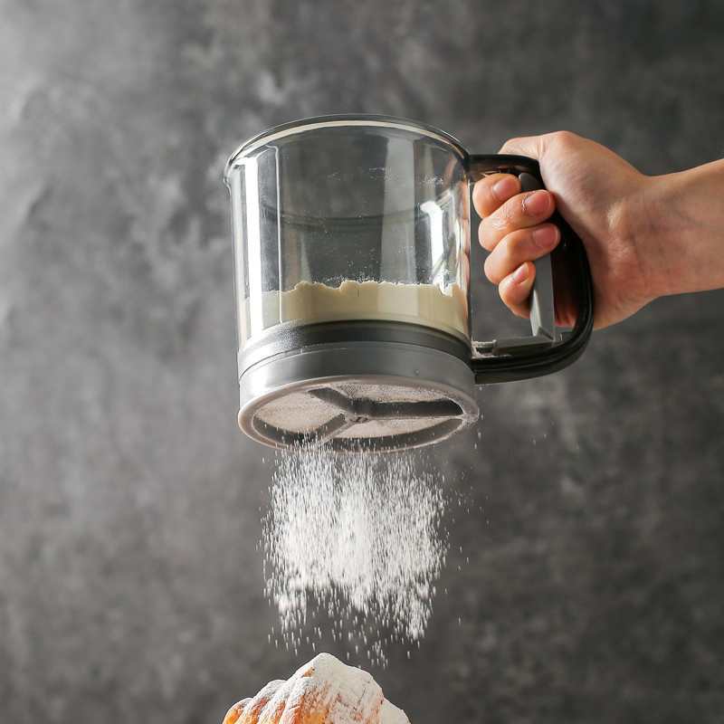 Tamiz de harina para la cocina - Baking Powder Kitchen reseña y precio