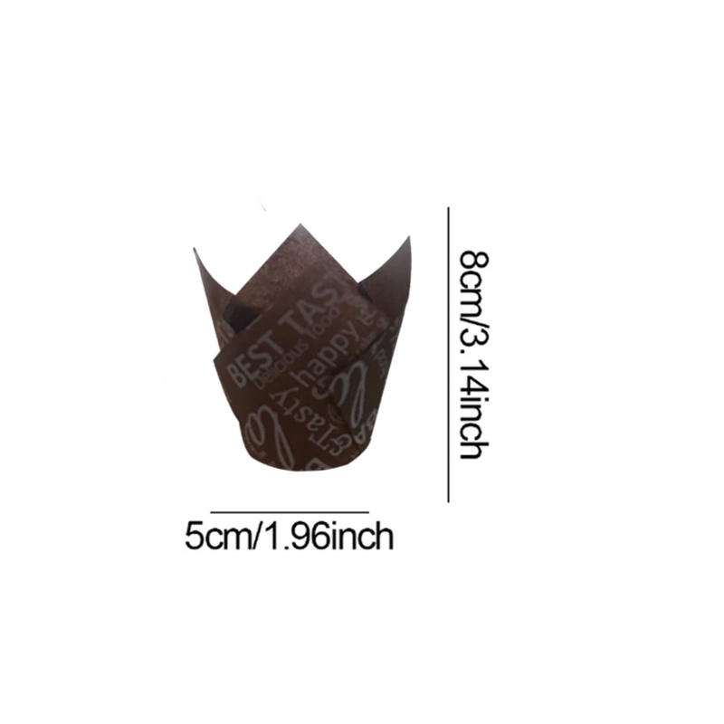50/100 unidades de vasos de pa - Kitchen Baking Paper reseña y precio
