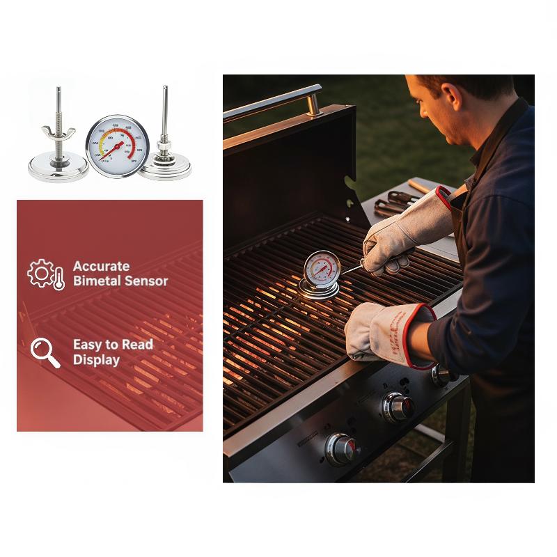 Termómetro para Parrilla 0-120 - Oven Thermometer Analog reseña y precio