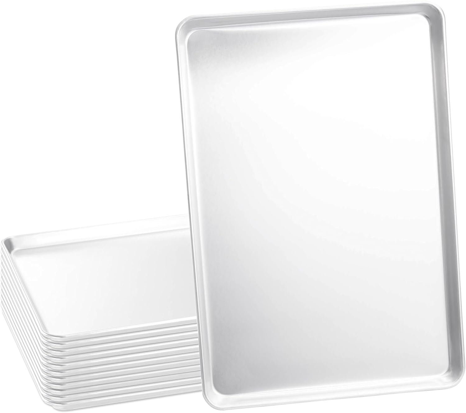 Juego de bandejas de aluminio  - Kitchen Baking Pan reseña y precio