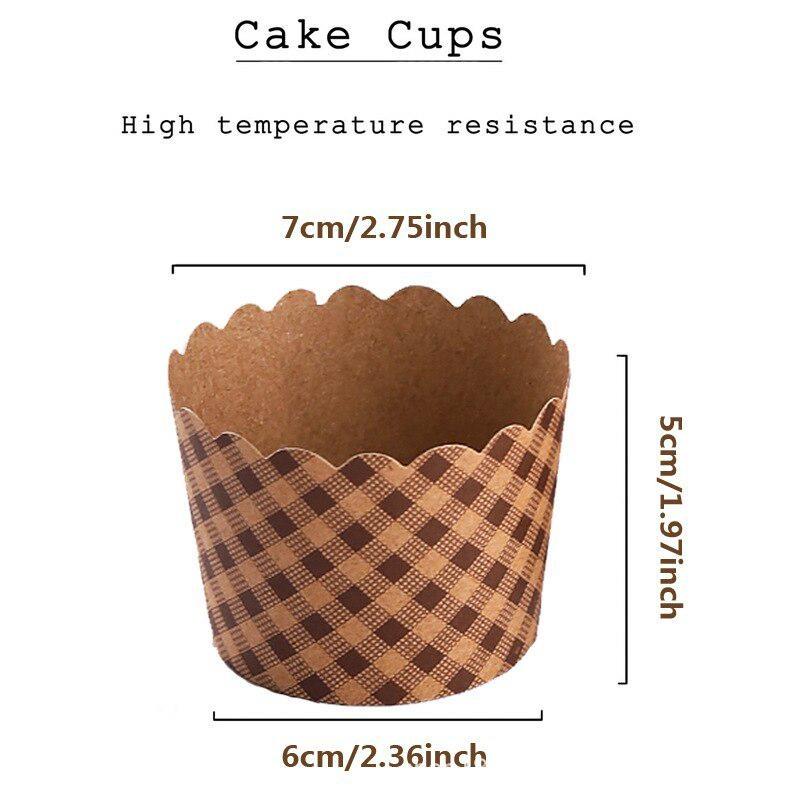 50 unids/pack de vasos de pape - Kitchen Baking Paper reseña y precio
