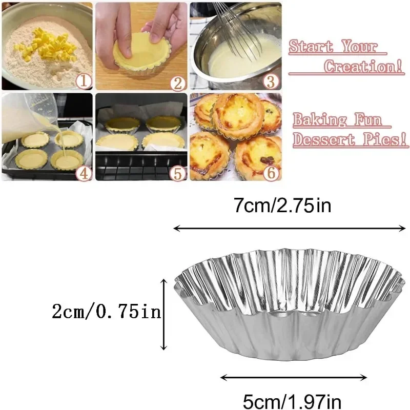 Moldes de aluminio para tarta  - Kitchen Baking Tins reseña y precio