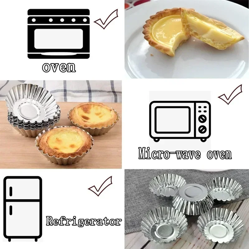 Moldes de aluminio para tarta  - Kitchen Baking Tins reseña y precio