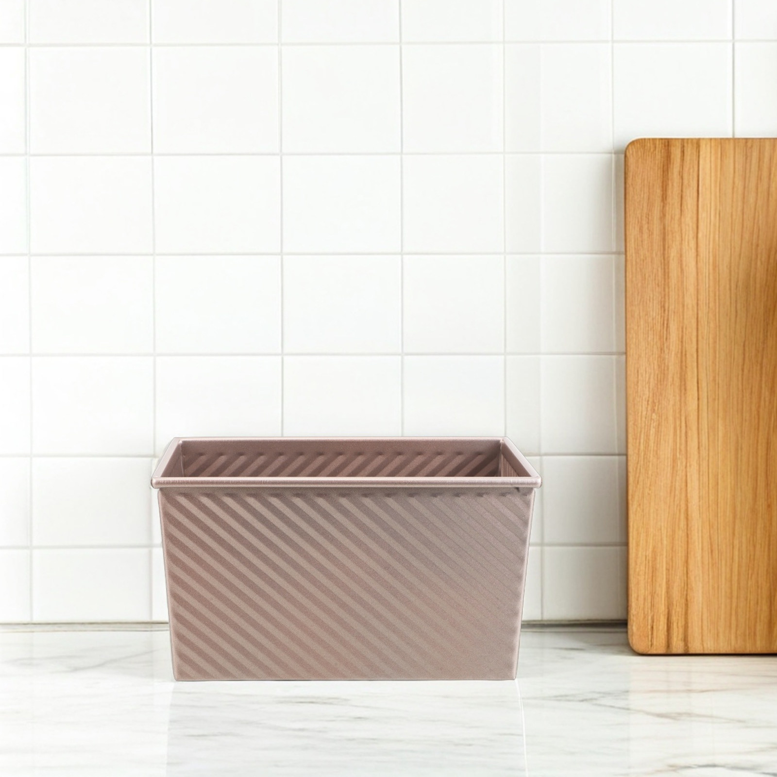 Molde rectangular antiadherent - Kitchen Baking Pan reseña y precio