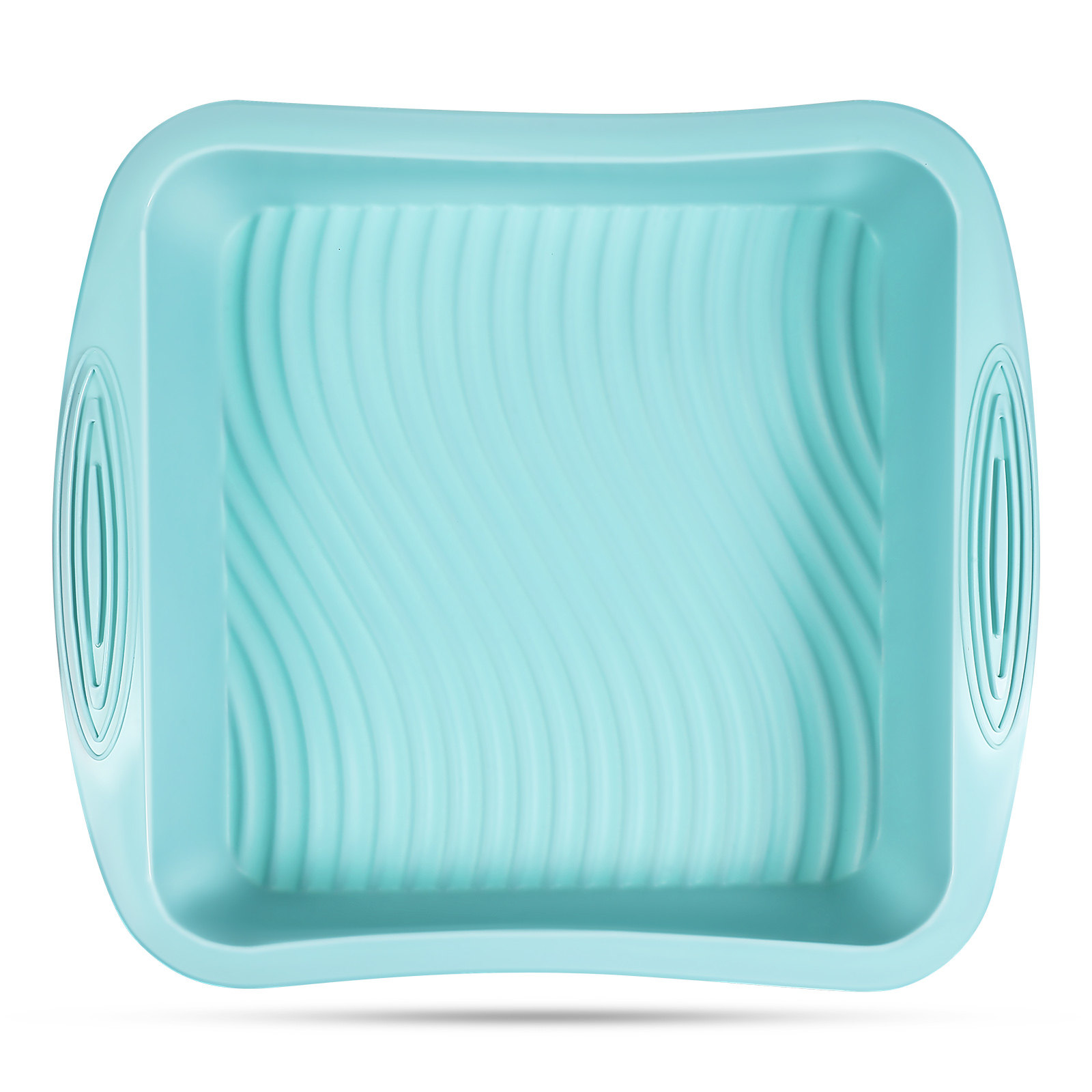 Molde cuadrado de silicona par - Kitchen Baking Tins reseña y precio