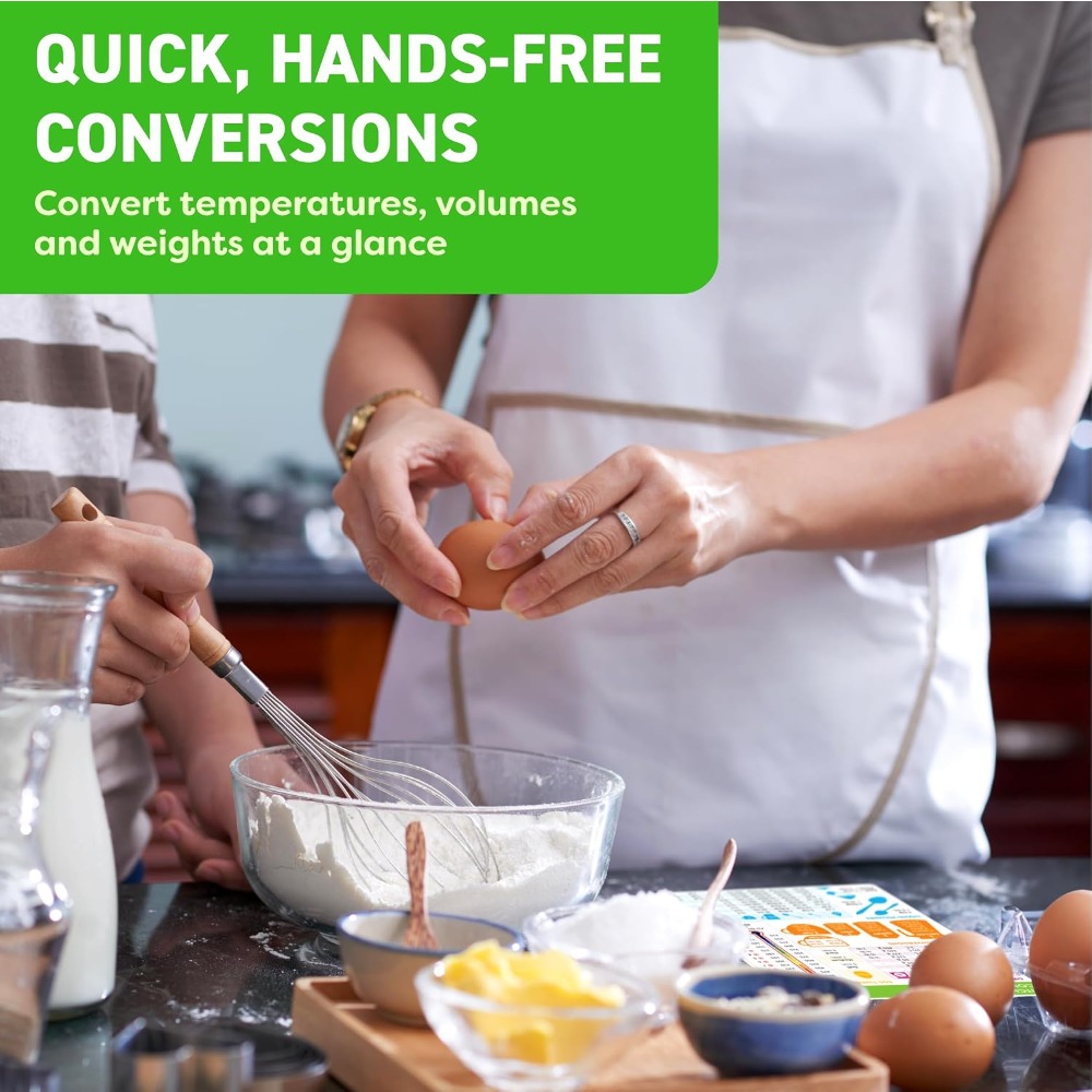 Tabla de conversión de medidas - Kitchen Baking Conversion Chart reseña y precio