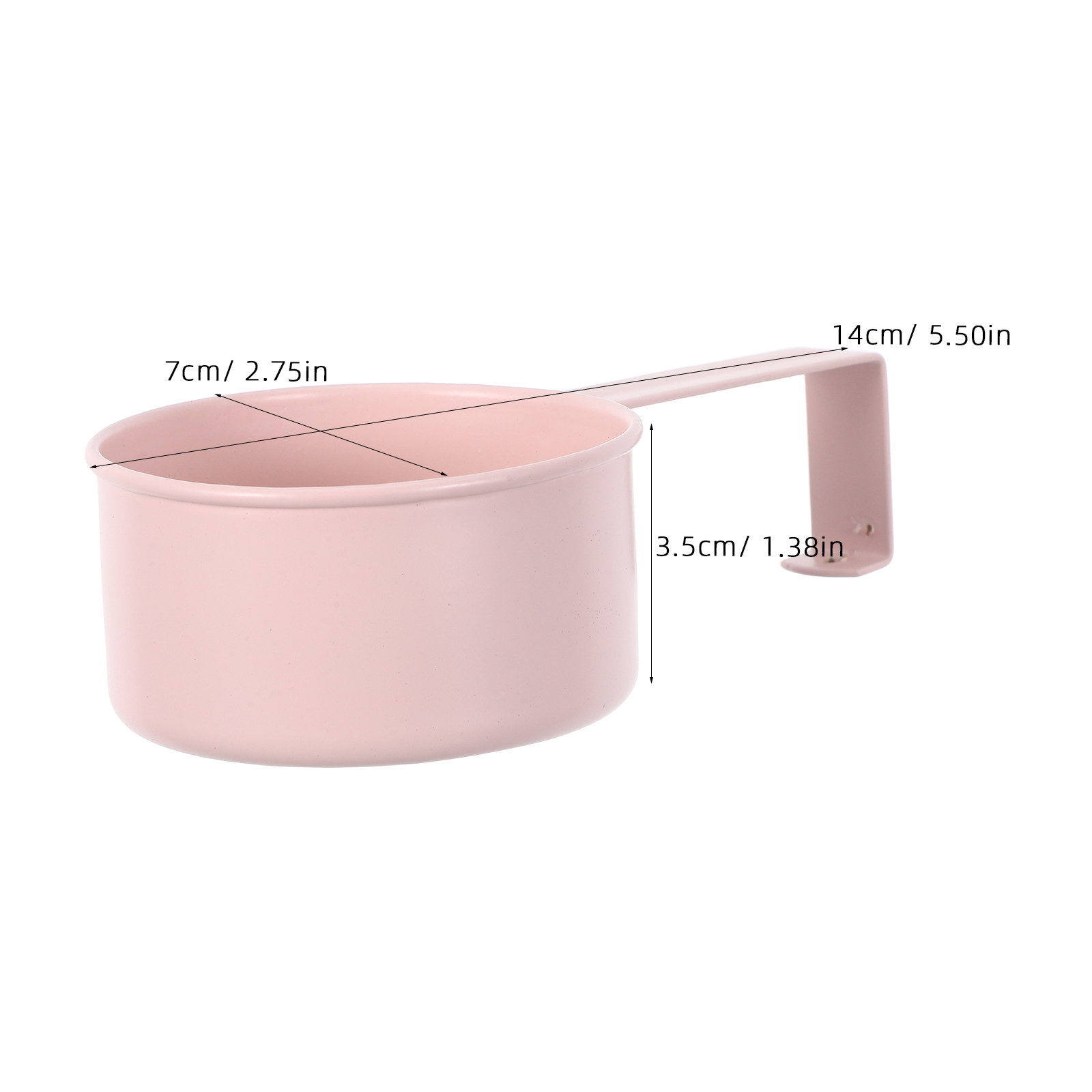 Cuchara medidora de metal rosa - Baking Powder Kitchen reseña y precio