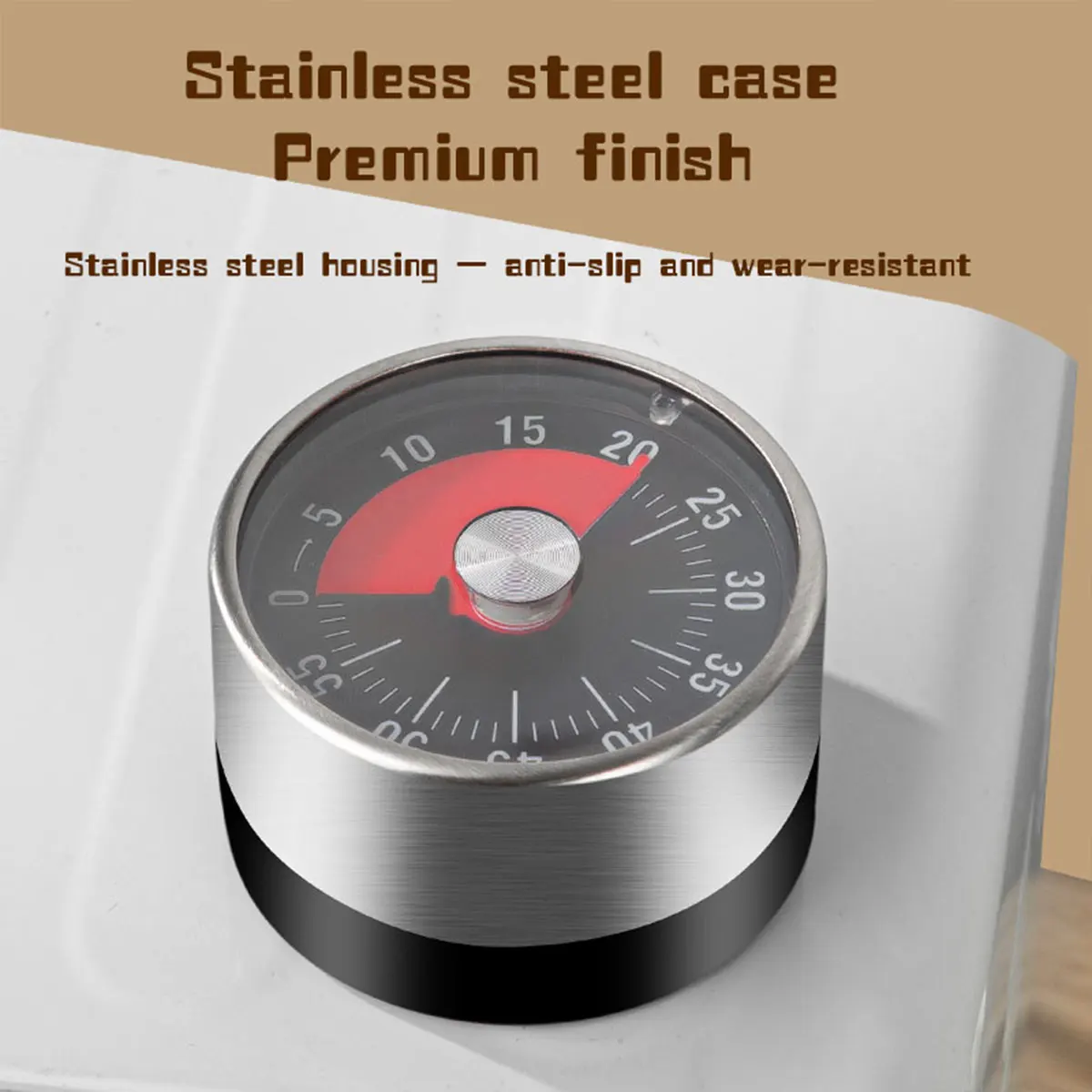Temporizador mecánico visible, - Baking Kitchen Hourly reseña y precio
