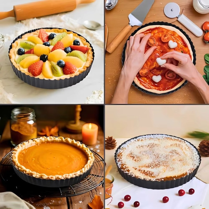 1 unidad Molde para tartas y q - Kitchen Baking Pan reseña y precio