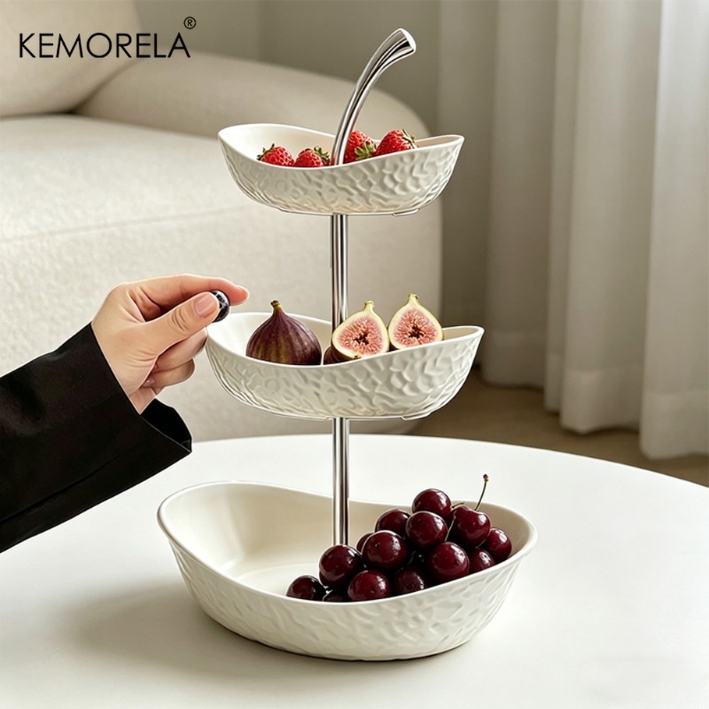 KEMORELA Cesta de plástico de  - Kitchen Baking Rack reseña y precio